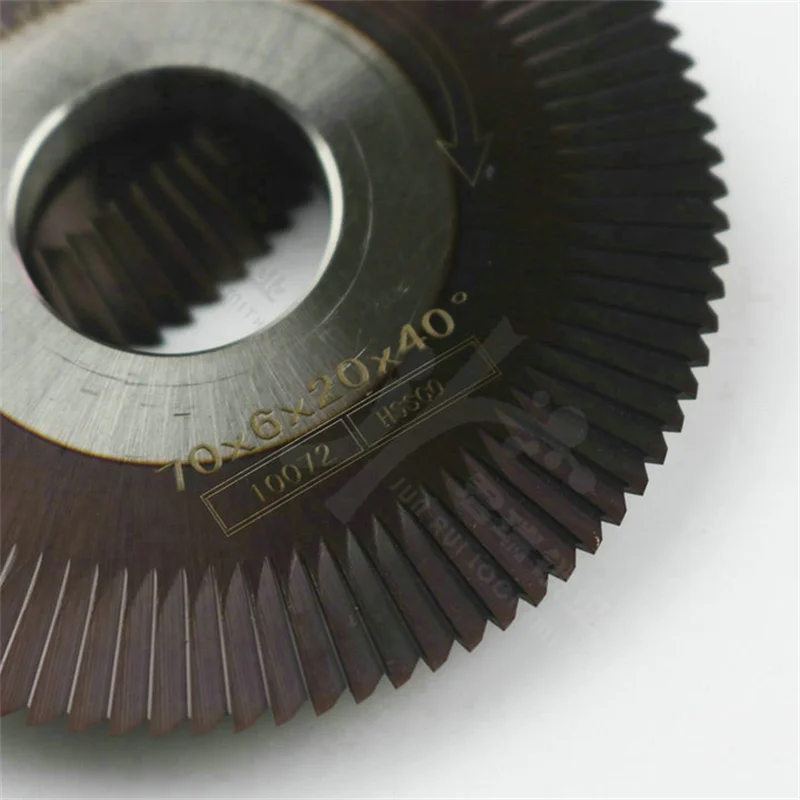 CHKJ HJ0012 70X6X20X40° For Ruizheng Black King Kong Taiwan GL-888A 888C KL818A And Other Single-Angle Face Milling Cutter