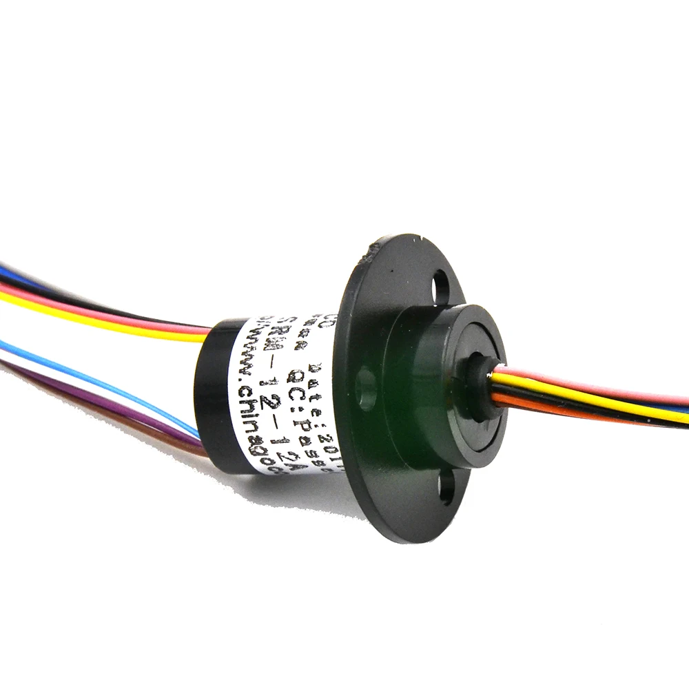 Micro Slip Ring 2/4//6/8/12/24 Channel 2A 12.5mm/15.5mm Rotate Dining Table Slip Ring Electric Collector Rings