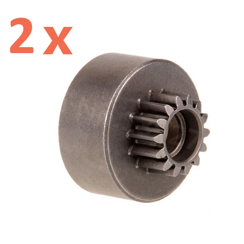 2 Stuks 02107 16T 16-21T 02023 Koppeling Bell Gear Voor 1/10 Of 14T Voor 1/8 Nitro Motor Rc Monster Truck Auto Onderdelen 94188/94108