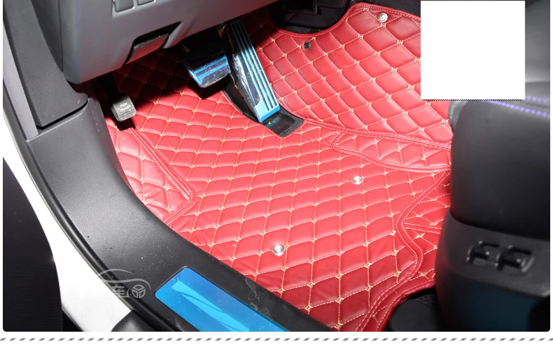 leather car floor mat for infiniti qx70 fx30d fx35 fx37 fx50 2008-2019 2018 2017 2016 2015 2014 2013 accessories