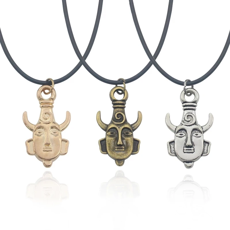 En el collar de la serie Hit, artículos de envío gratis, amuleto colgante de religión de doble cara gótico sobrenatural Dean, cosas geniales Steampunk