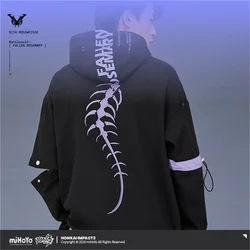 Anime Game Honkai Impact 3 COSPLAY Rita FALLEN ROSEMARY Theme Series Customized Gradient Sweatshirt Couple Tops Christmas Gift