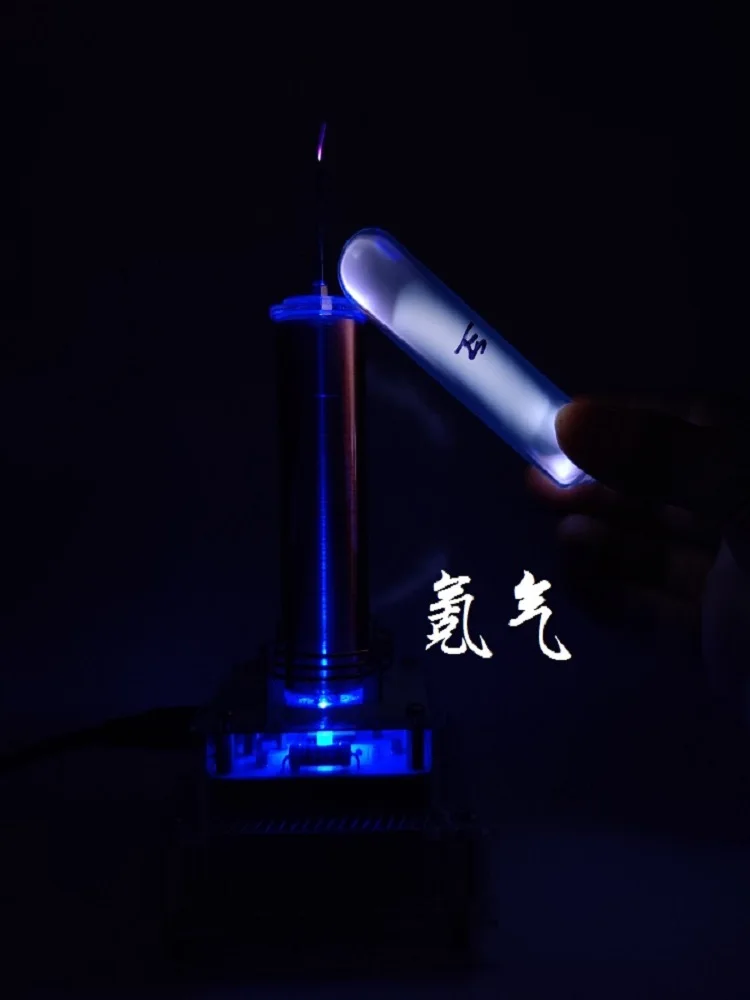 เพลง Tesla ไฟฟ้าวงกลมพลาสม่าลำโพง EDM ร้องเพลงไฟ Space แผงควบคุมไฟฟ้าการทดลอง