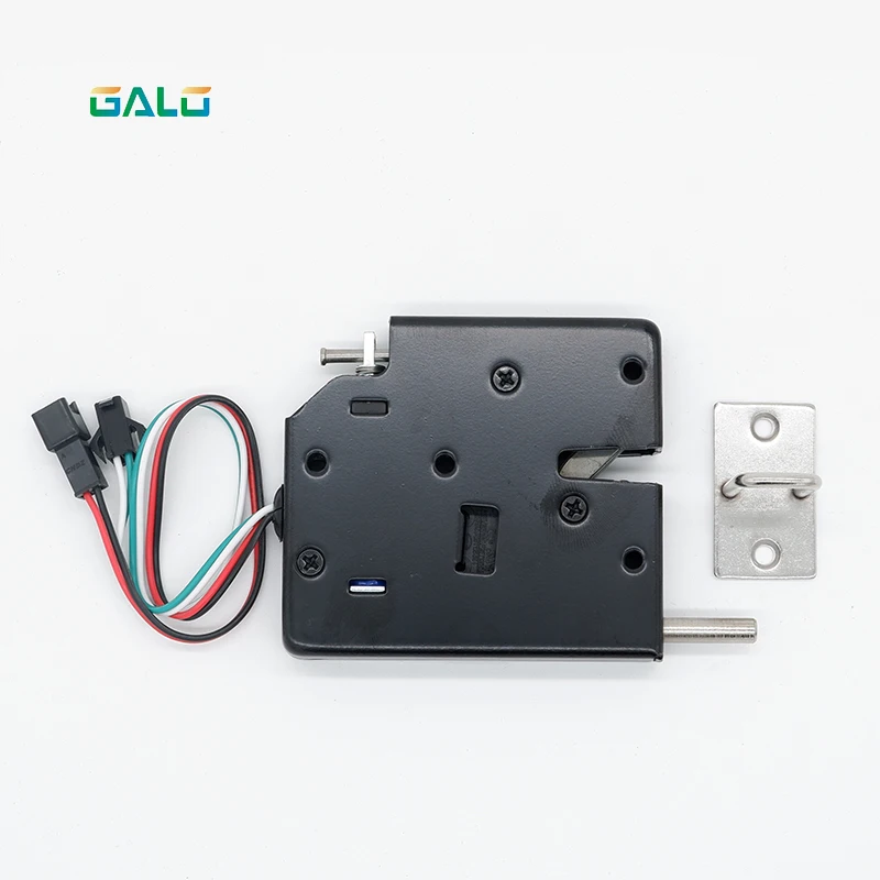 

Electric Control Lock DC 12V 2A Electromagnetic Door Lock Cabinet Drawer Lockers Lock Latch Carbon Steel Black Padlock