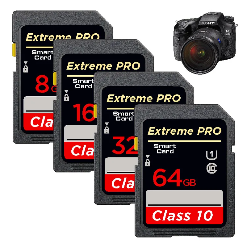 Carte SD SDA1XC/SDA1XC, 8/16/32/64/128/256 go, haute vitesse, classe 10, carte mémoire Flash usb pour appareil photo