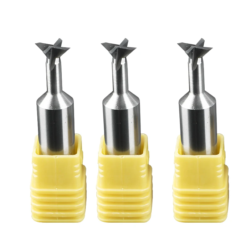 도브테일 커터 CNC 공구 60 90 120 도 6mm 5mm 8mm 10mm 12mm, 솔리드 카바이드 엔드밀 가공 공구 밀링 커터 금속 HRC55