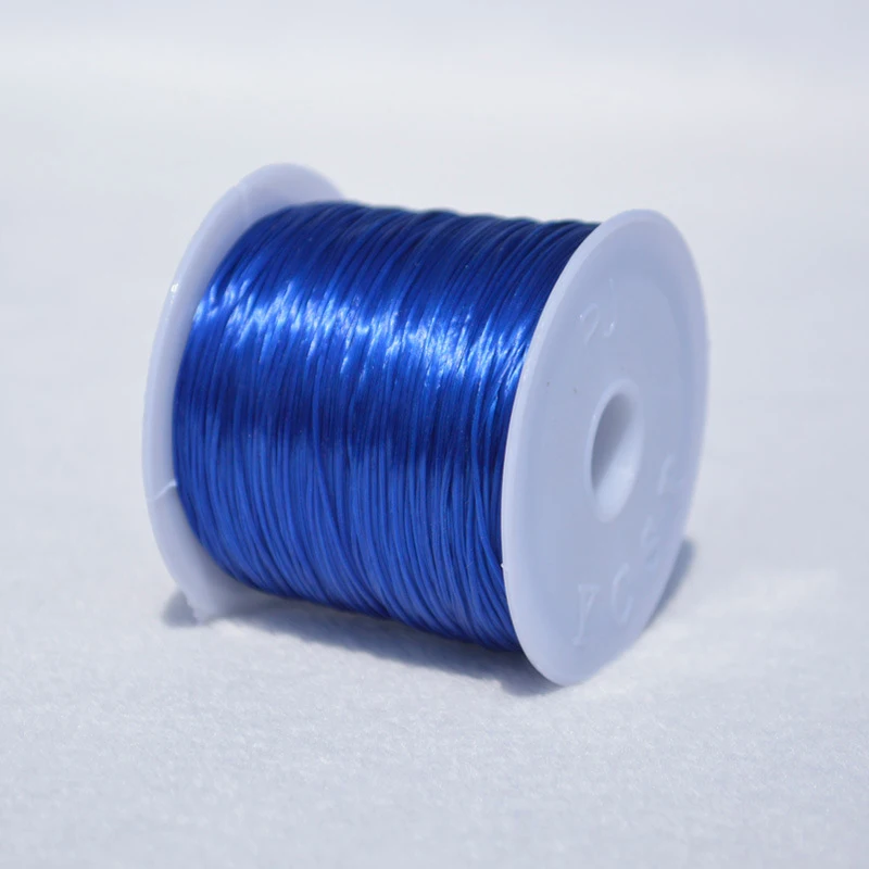 Roll Strong Elastic Crystal Beading Cord 0.6mm for Bracelets Stretch Thread String Necklace DIY Jewelry Making Cords Line