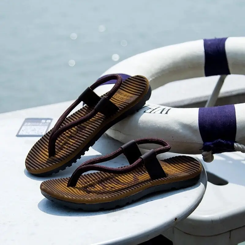 

Slippers Men Slippers Anime Shoes Luffy Flip-Flops Summer Non-slip Beach Sandals Casual Shoes