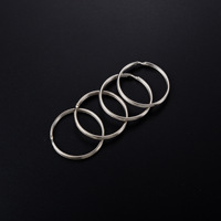 10Pcs/lot Metal 15 18 20 25 28 30 32 35 38 40mm Double Loop Split Rings Connectors Fit DIY Keyring Chain Jewelry Making Supplier