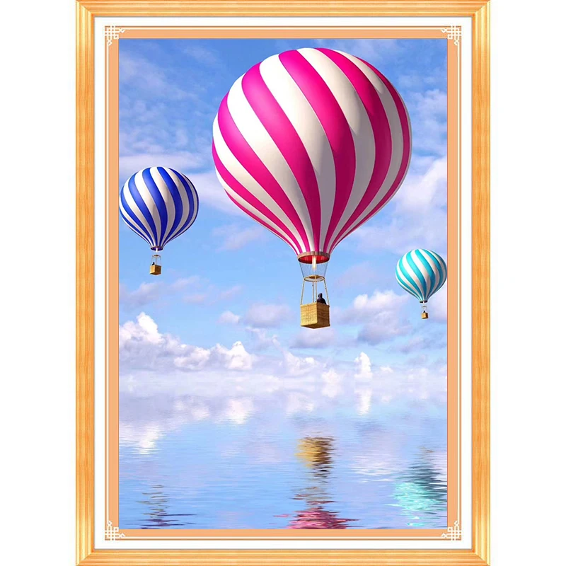 LaoJieYuan DIY diamond embroidery crystal hot air balloon diamond painting Cross Stitch full square Rhinestone mosaic decoration