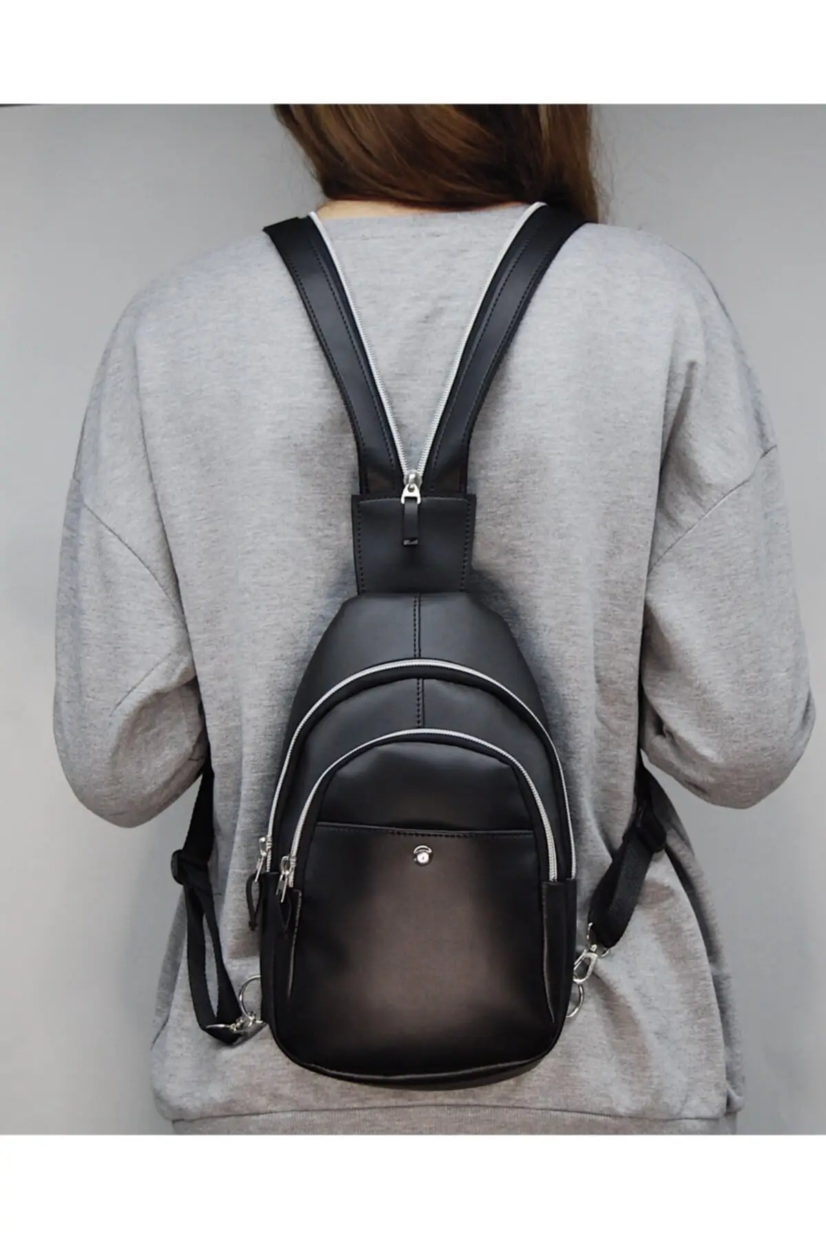 Tas Ransel Wanita Warna Hitam dan Tas Bahu