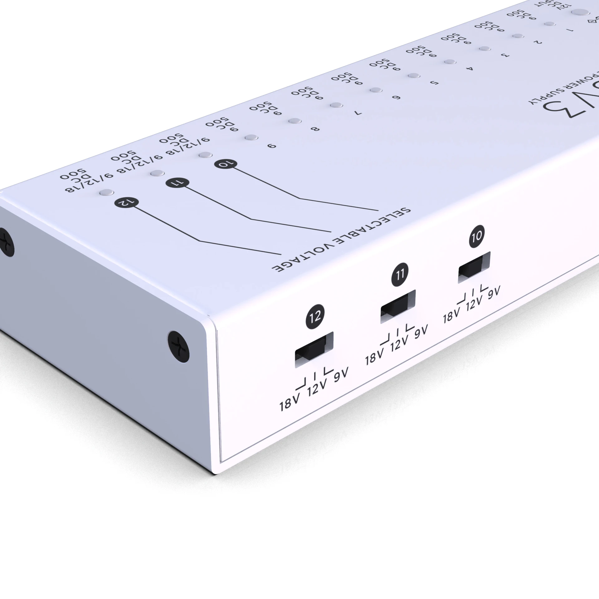 VITOOS-DD12-SV3 تأثير دواسة امدادات الطاقة ، فلتر معزول تماما ، تموج الحد من الضوضاء ، عالية الطاقة الرقمية المؤثر