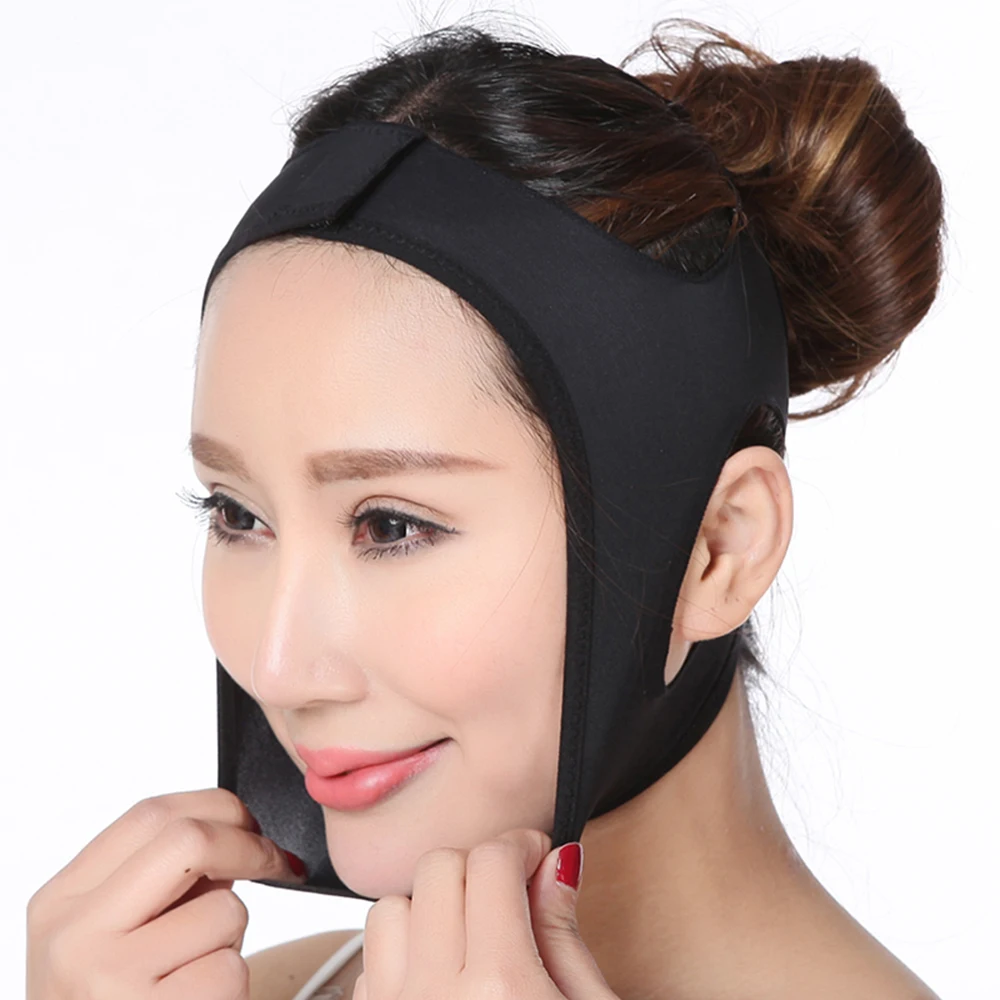 Face V Shaper Facial Slimming Bandage Relaxation Lift Up Belt Shape Chin Lift Reduce Double Chin Face Thining Band Massage New