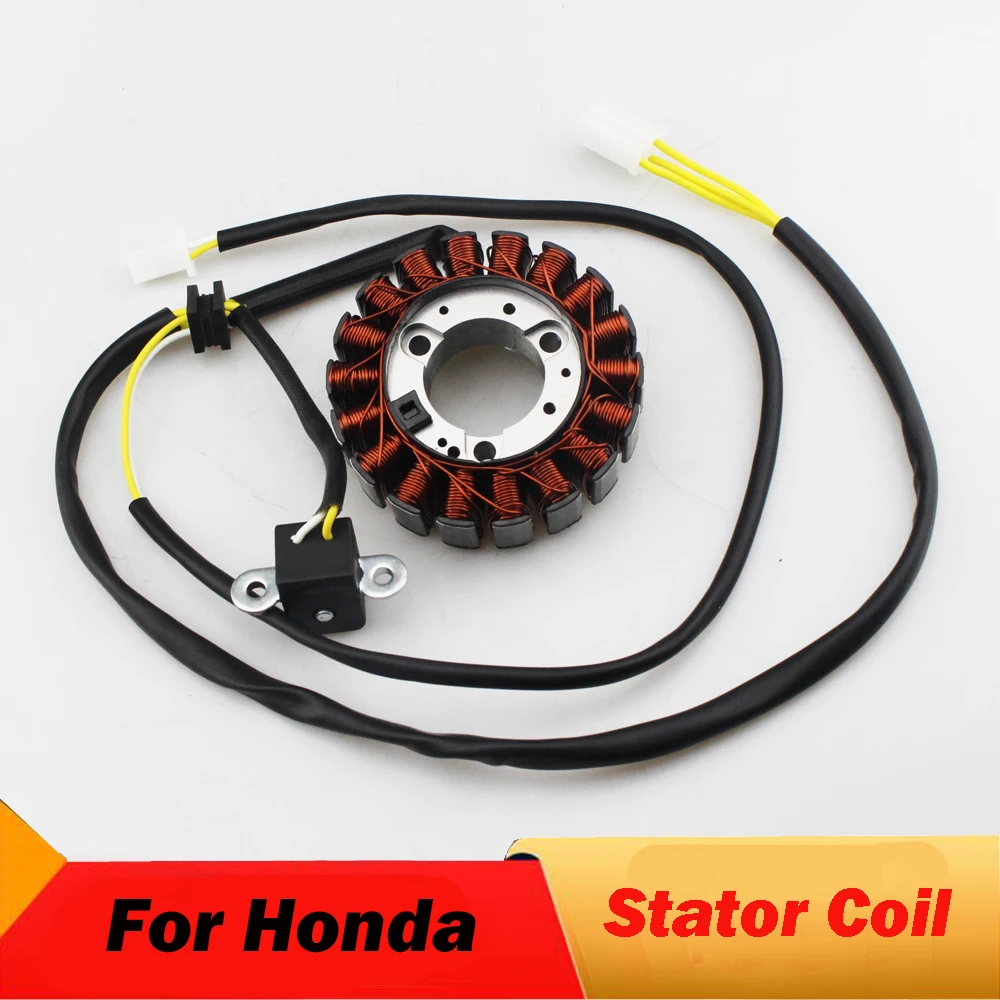 

For Honda VT125 Shadow 125 VT125C2 XL125V 31120-KPC-640 31120-KPC-D21 31120-KGB-D11 Motorcycle Generator Magneto Stator Coil