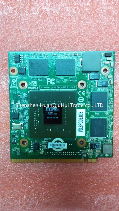 

GeForce 9500M G84-625-A2 512MB Graphics Video Card 6920 5520 5920 4720 7250 7720 8920 9920 9500MGS