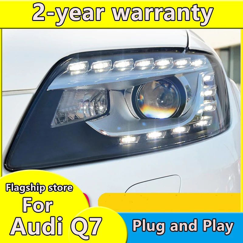 Car Styling per Audi Q7 2006-2015 faro a led per lampada faro q7 accessori per fari a LED OEM