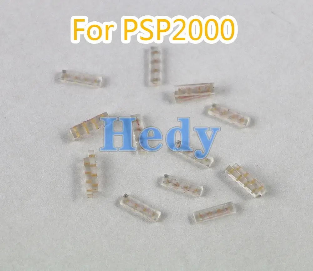 PSP3000 3000용 오리지널 OEM 전도성 고무 패드 교체품 2개, PSP 2000 PSP2000 3D 아날로그 조이스틱 플라스틱 접촉부