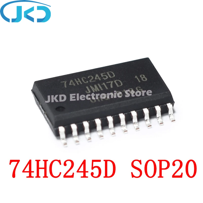 10pcs 74HC245DR 74HC245D 74HC245 SOP-20 New IC