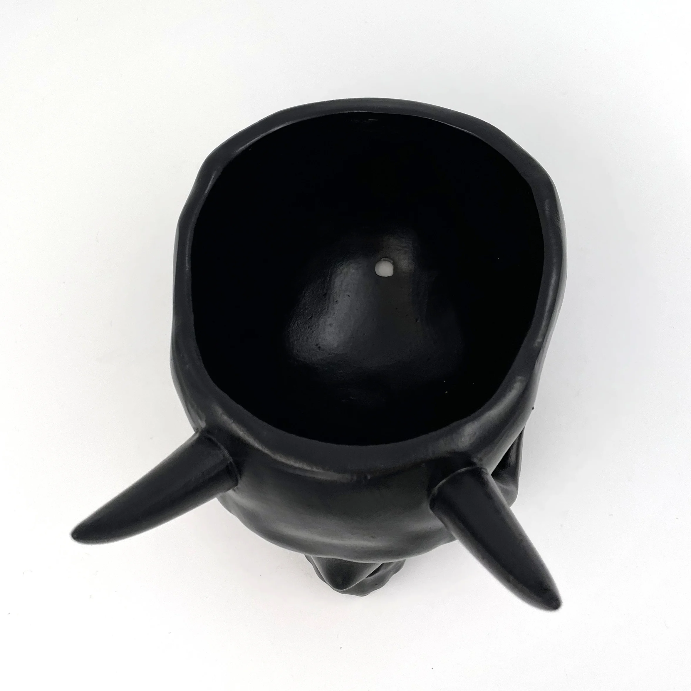 الجمجمة زارع حامل الراتنج زهرة العصارة وعاء هيكل عظمي الزهرية وعاء حلوى هالوين طبق تمثال النحت الهيكل العظمي