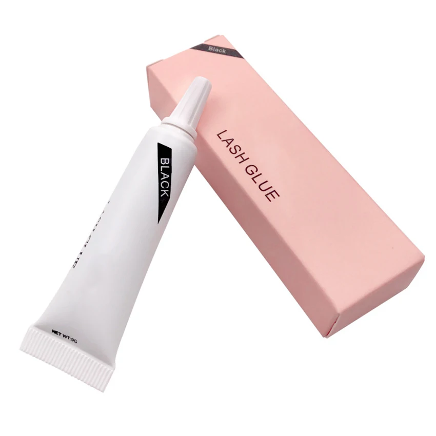 Professional Eyelash กาว Super Strong Hold สำหรับขนตาปลอม Lash กาว,กาวติดขนตาสีขาว/สีดำ,9Ml