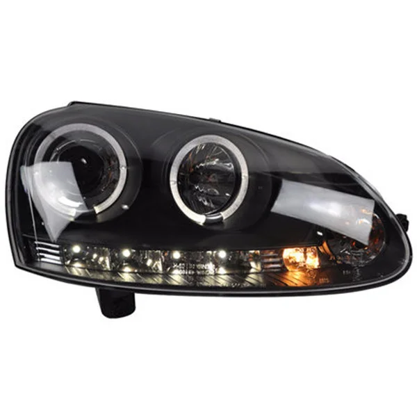 

Osmrk HID LED headlight assembly angel eye daytime running light with turn signal for Volkswagen sagitar 2003-2011