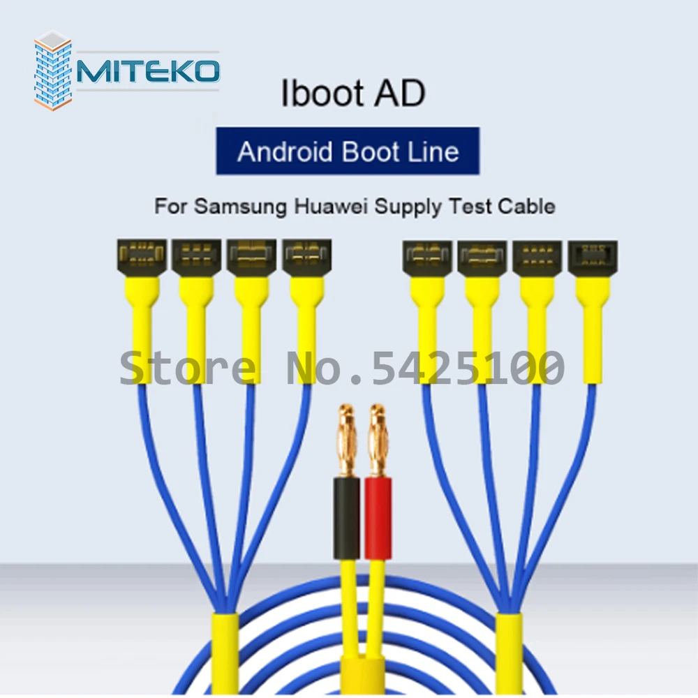 MECHANIC-iBoot Android Cable for Repair, Popular Android Phone DC Power Supply Cable