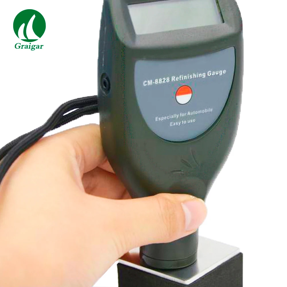 CM8828 Portable Digital F/NF Type Paint Coating Thickness Gauge Meter CM8828 Car Paint Thickness Measurement