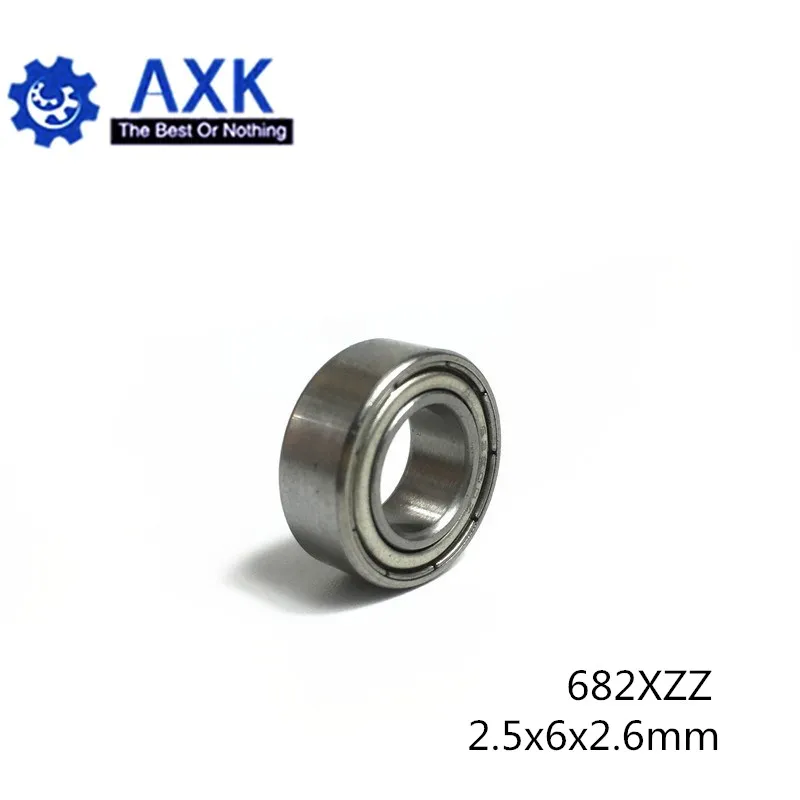 

682XZZ Bearing ABEC-1 10PCS Rc Mould 2.5x6x2.6 mm Miniature 682X ZZ Ball Bearings 618/2 XZZ