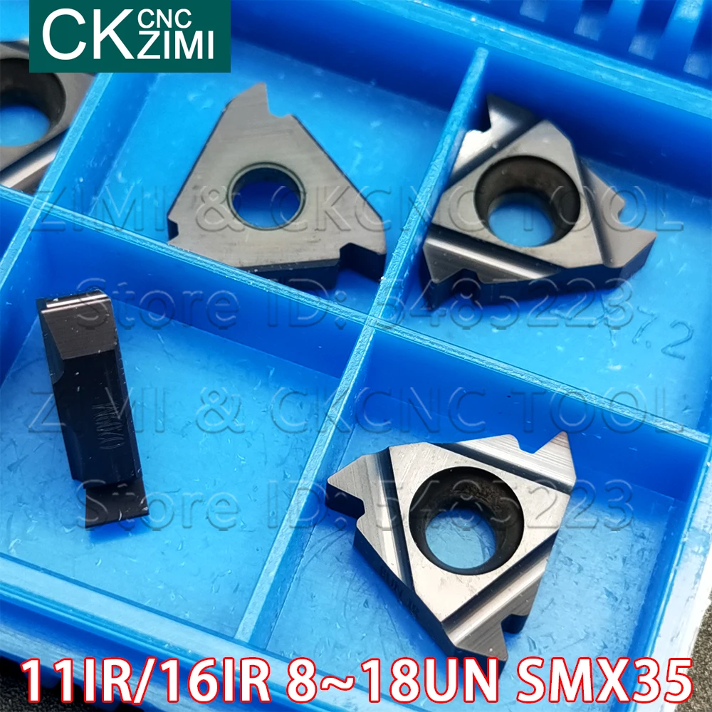 11IR 16IR 8UN 14UN 16UN 18UN SMX35 interne gewinde Einsätze holz drehen werkzeuge CNC Hartmetall arbide schneiden Einsätze edelstahl