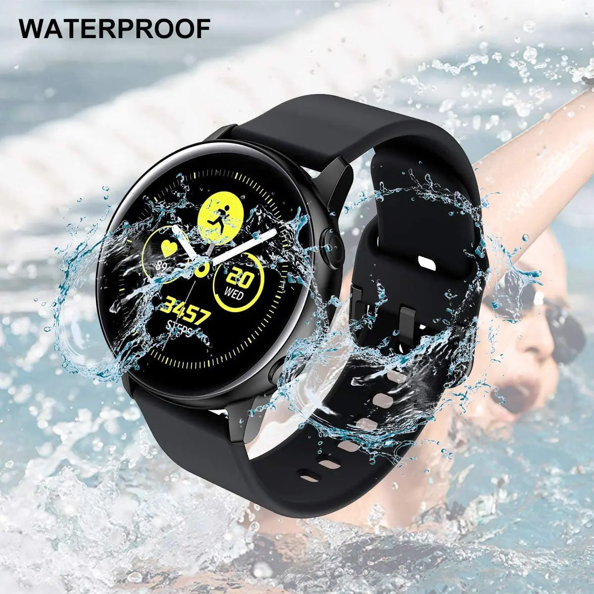 Thay Thế Dây Đeo Thông Minh Cho UMIDIGI Uwatch 3S 2S 2 5 Silicone Đồng Hồ Thông Minh Smartwatch Dây Đeo Đồng Hồ Vòng Tay Dây Đeo Tay Cho UMIDIGI Urun S Dây Đeo