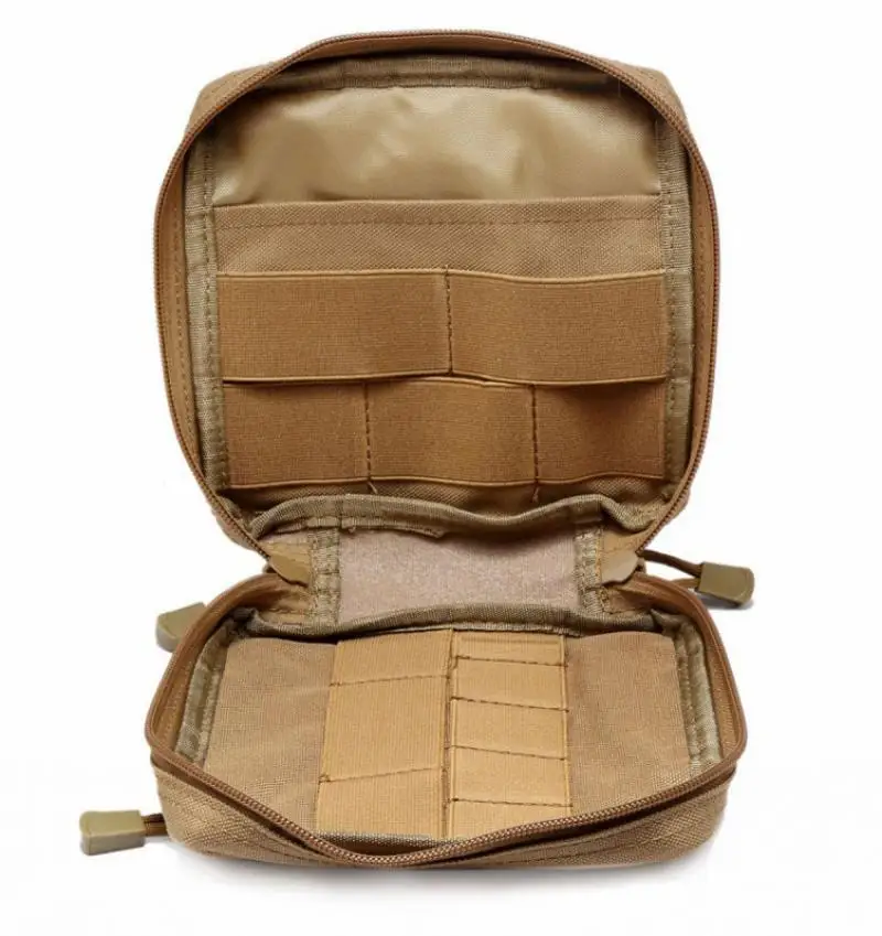 Sports Outdoor Multi-Function Tool Kit Sundries Storage Bag Tactical Camouflage Accessory Belt Bag Outdoor Camping Accessories