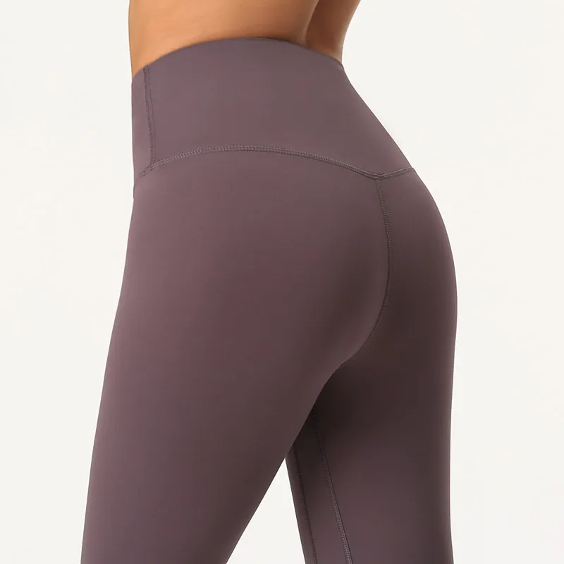 3/4 Vita Alta Pantaloni Delle Donne di Yoga Tozzo Prova Crea Formazione Calzamaglie Donna Sport Fitness Gym Flex Capri Leggings