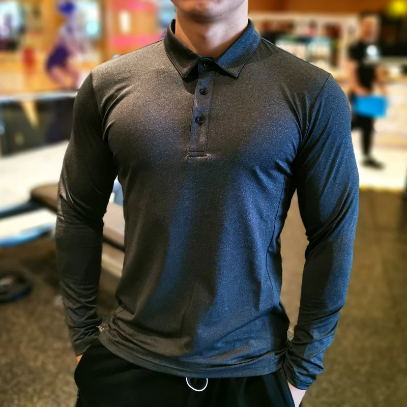 Quick Dry Running Shirt Men Bodybuilding Sport T-shirt Long Sleeve  Compression Top Gym Fitness Tight Compresson Polo Jetseys - AliExpress  201768104