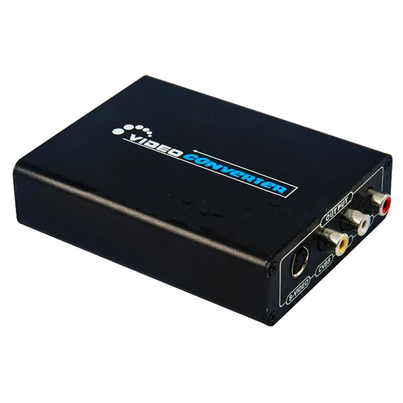 HDMI-compatible to AV S-Video CVBS Video Converter HDMI-compatible to SVIDEO+S VIDEO Switcher HD 3RCA PAL/NTSC Switch for TV PC