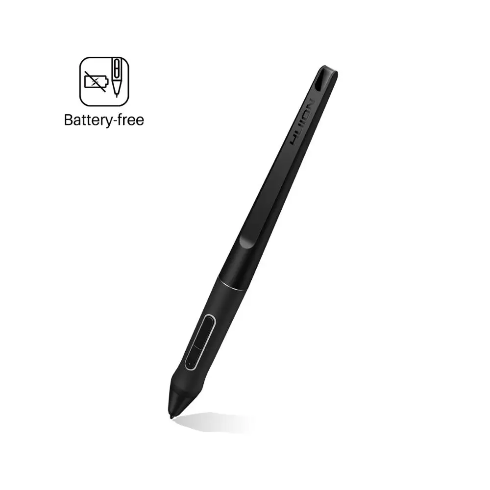 HUION PW517 Battery-Free Stylus with 2 Express Key for Pen Tablet Monitor Kamvas 13/22/22 Plus/Kamvas Pro 24