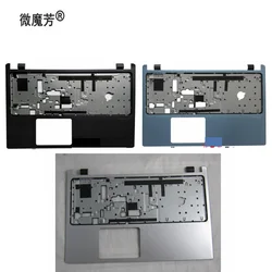 New laptop Upper Case Cover For ACER Aspire V5-531 V5-531G V5-571 V5-571G Palmrest non-touch bezel keyboard silver