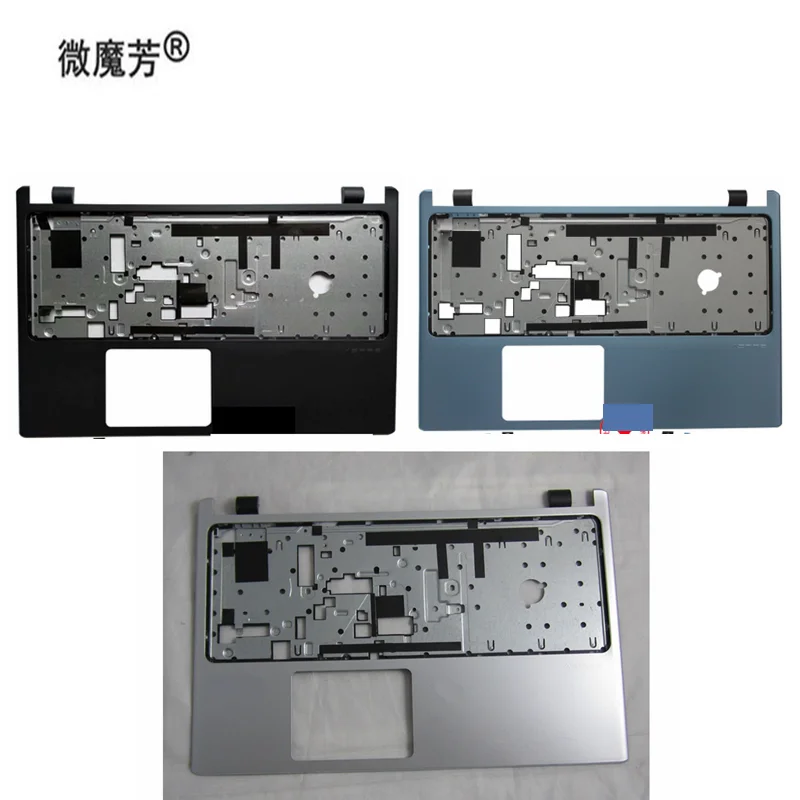 Nowa górna obudowa laptopa do ACER Aspire V5-531 V5-531G V5-571 V5-571G podpórka pod nadgarstki bez ramki dotykowej klawiatura srebrna