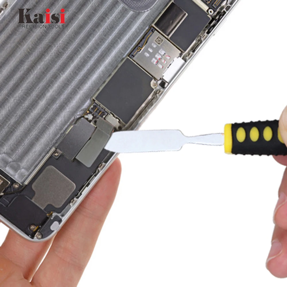 Ferramentas universais para abertura de celular kaisi 5 em 1, conjunto de barra de suporte para iphone, ipad, tablet e android