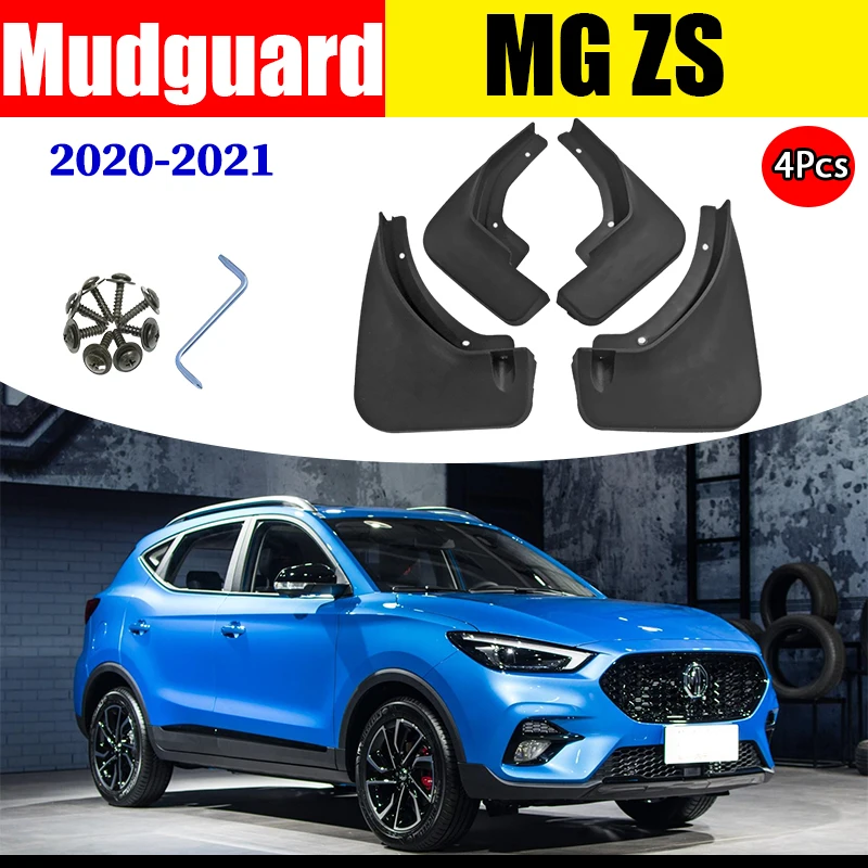 

Car Accessories Mudflaps Guards FOR MG ZS 2020 2021 Mudguards Fender Mud Flap Guard Splash Mudguard Front Rear 4pcs