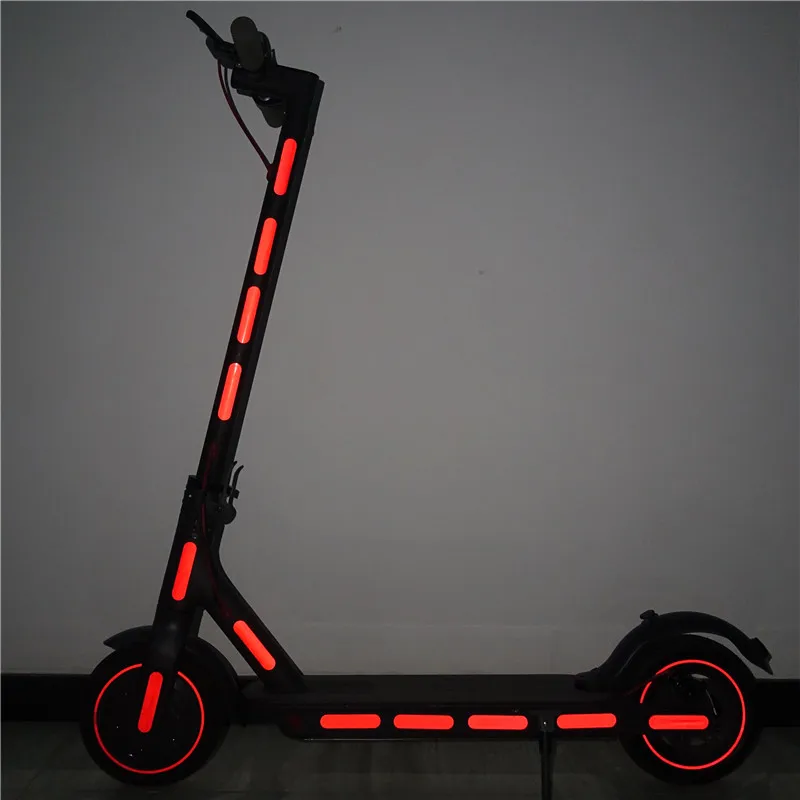 Electric Scooter Eflective Sticker for Xiaomi M365 1S Pro2 Body Reflective Sticker Warning Reflector for Ninebot Es2 Max G30