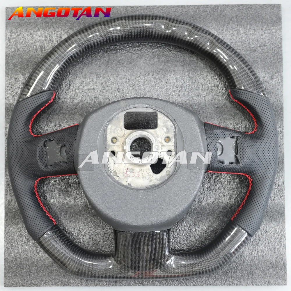 LED Carbon Fiber Steering Wheel Fit Special Design For Audi A3 A4 A5 A6 A7 Q3 Q5 Q7 2008 2009 2010 2011 2012