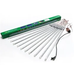 50cm 2835 Led meteor tube shower rain lights outdoor tree lights white blue RGB 48leds/tube 10 tubes/set