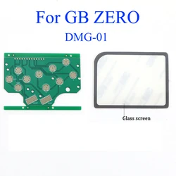 1Set Glass Screen Mirror Button PCB Board for GB Raspberry Pi Zero for Game Boy GB Zero DMG-001 Replacement Parts