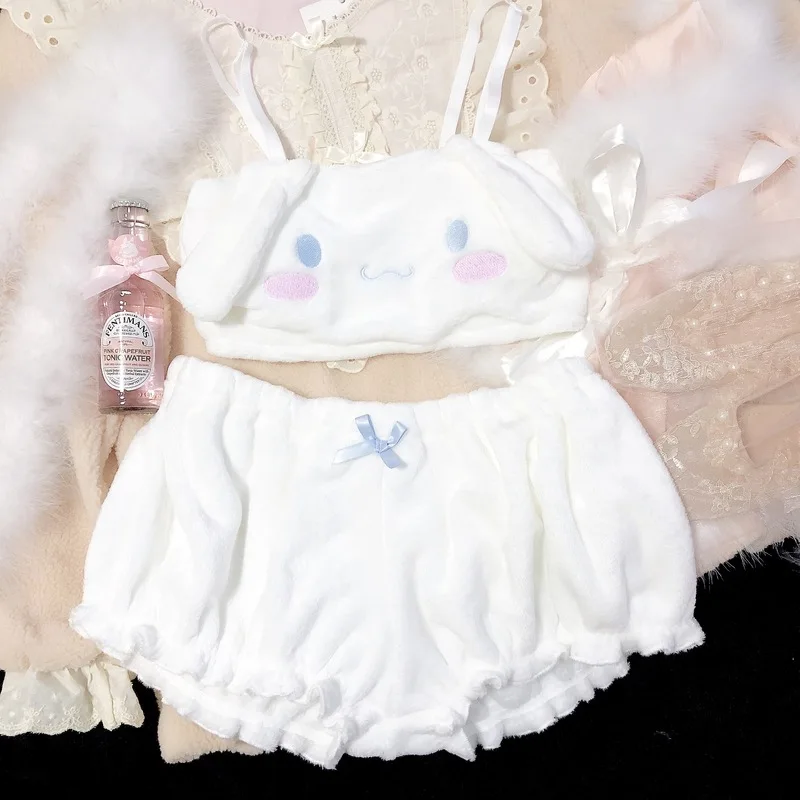 Sexy Nette Schöne Hase Mädchen Weiß Rosa Anime Cospaly Kawaii Weihnachten Dessous Outfits für Frauen