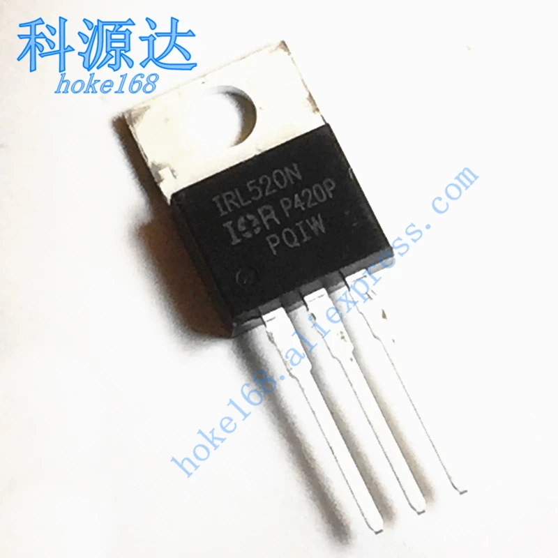 5pcs/lot IRL520NPBF TO-220AB  In Stock