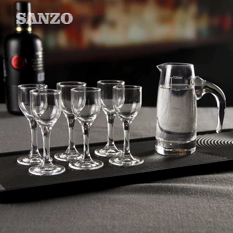 Creative Chinese Small Crystal Bullet Cup Spot Set Wine Dispenser