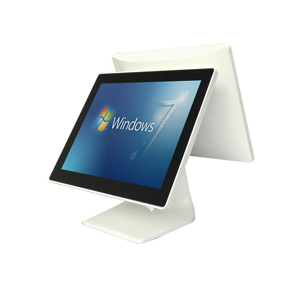 High quality Touch screen POS system for retailers 15 inch dual screen POS terminal and machine ComPOSxb J1900