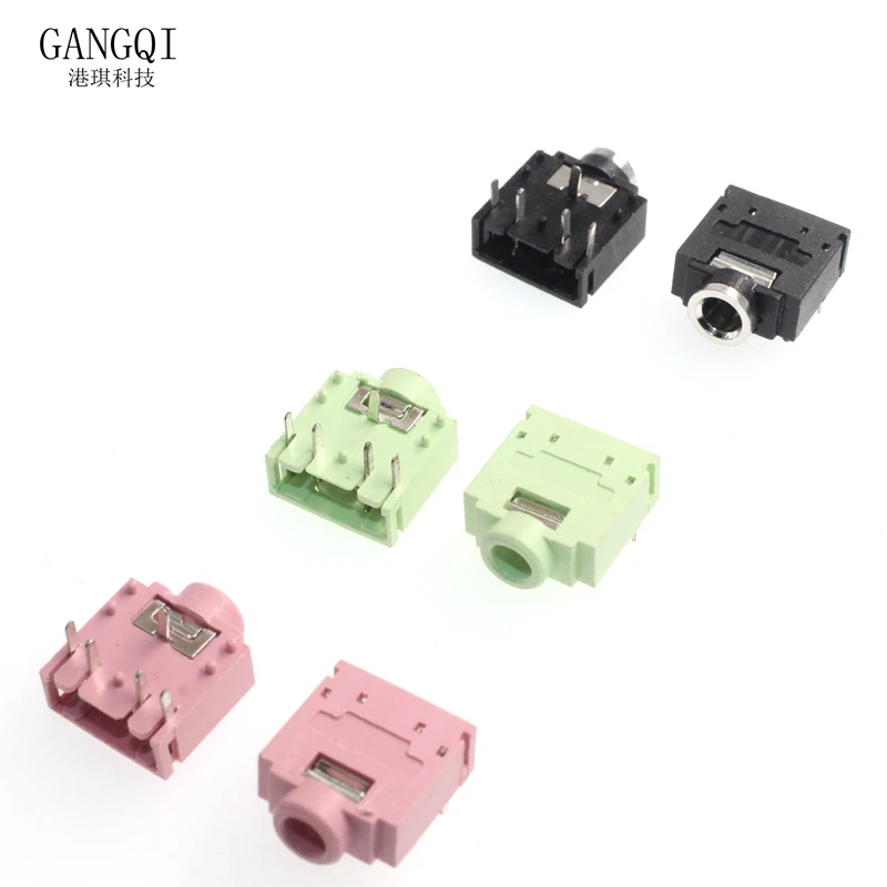 10PCS PJ-307 PJ307 3.5mm Stereo Jack Socket Audio Jack Connector PCB 3F07