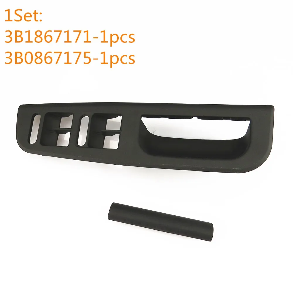 

SCJYRXS 1Set Door Window Glass Master Control Frame Handle Tri For VW Bora Golf MK4 Passat B5 3B 3B1867171 3B0867175 3B1 867 171