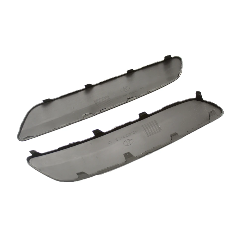 1Pair Paraurti Anteriore Copertura Trim Stampaggio Paraurti Stampaggio Per VW GTI Jetta 5 Mk5 2005 2006 2007 2008 2009 2010 1K 0807717 B 1K 0807718 B